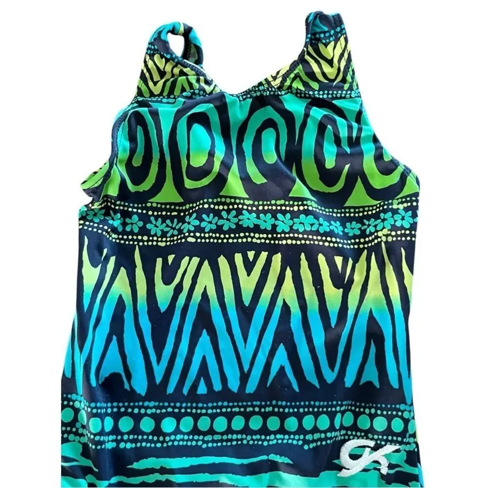 GK Elite Maui Waters Gymnastics Leotard